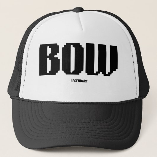casquette ajustée avec design cool de la marque bo (Devant)