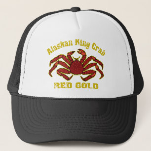 CASQUETTE ALASKAN KING CRAB RED OR