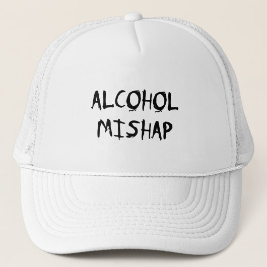 Casquette Alcool Mishap (Devant)