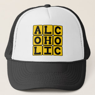 Casquette Alcoolique, amateur de boissons alcoolisées