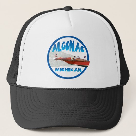 Casquette Algonac Michigan (Devant)