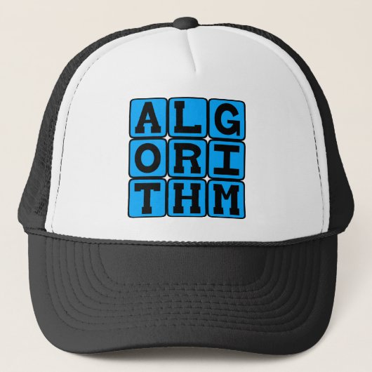 Casquette Algorithme, Formule mathématique (Devant)