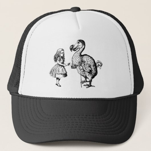Casquette Alice et la dronte (Devant)