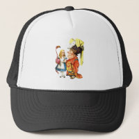Alice et la Duchesse Jouer Flamant rose Croquet