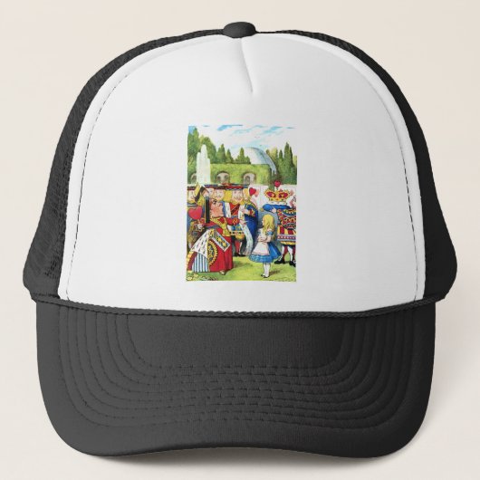CASQUETTE ALICE ET LA REINE DES COEURS (Devant)