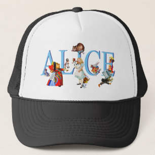 CASQUETTE ALICE ET SES AMIS AU PAYS DES MERVEILLES