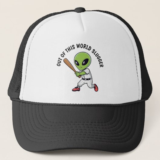 Casquette Alien de baseball (Devant)