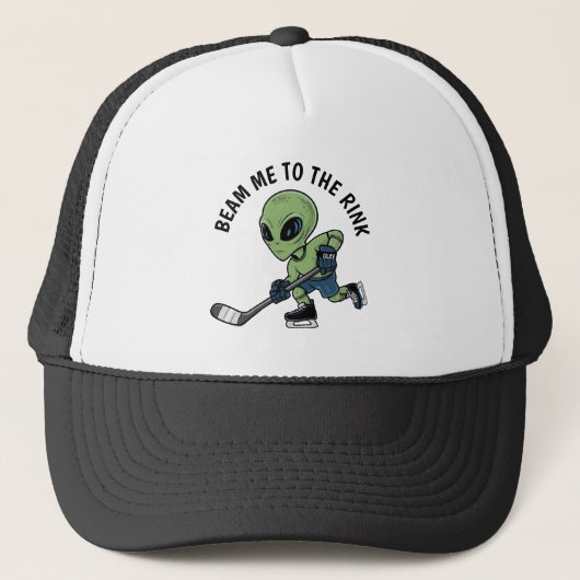 Casquette Alien de hockey (Devant)
