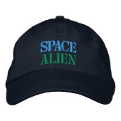 CASQUETTE ALIEN ESPACE (Devant)