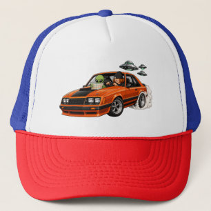 Casquette Aliens Soucoupes Volantes et Voitures Rapides