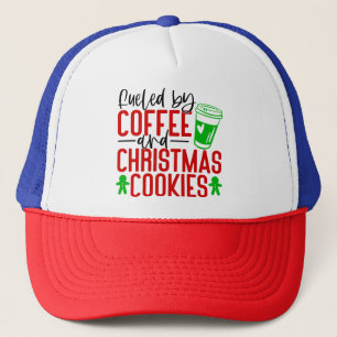 Casquette Alimenté par Café et Cookies de Noël-56580
