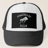 Casquette Alimenté Par Pizza (Devant)
