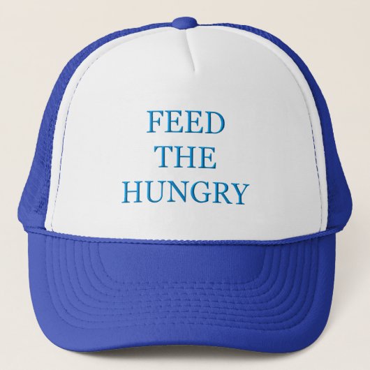 Casquette Alimenter Les Faim (Devant)