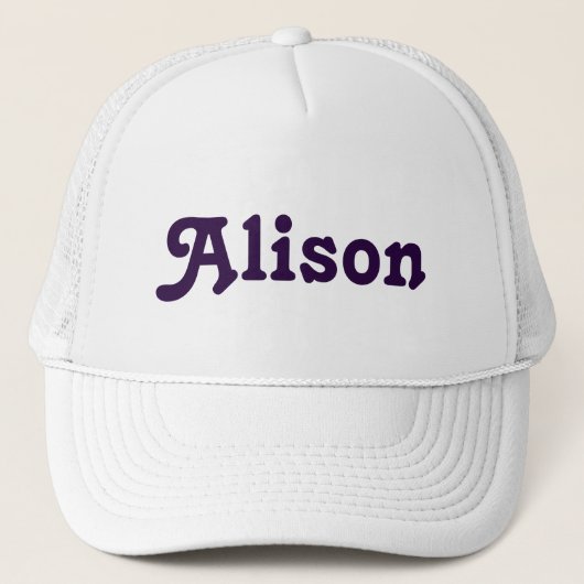 Casquette Alison (Devant)