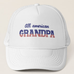 Casquette All American Grand-pa USA 4 juillet Fête