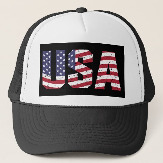 Casquette “All American” Patriotic USA Logo (Devant)