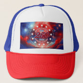 Casquette All Men Are Created Graphics Fireworks Clouds (Devant)