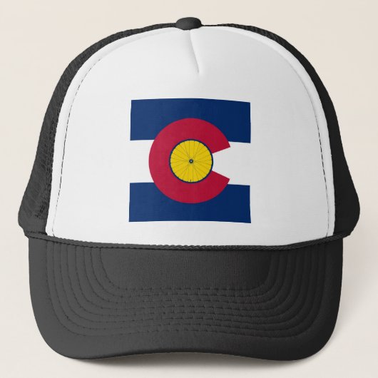 Casquette allant à vélo du Colorado (Devant)