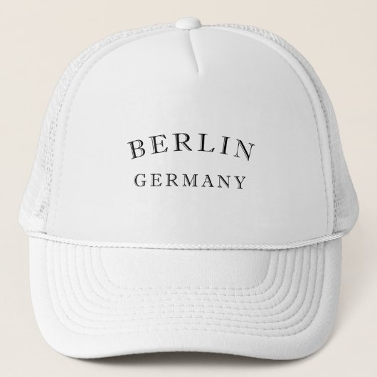 Casquette Allemagne de Berlin (Devant)
