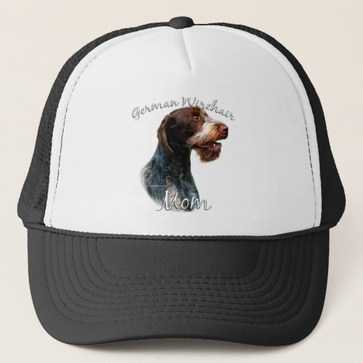 Casquette Allemand À poils durs Pointer Maman 2 (Devant)