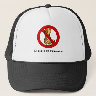 Casquette Allergie d'arachide