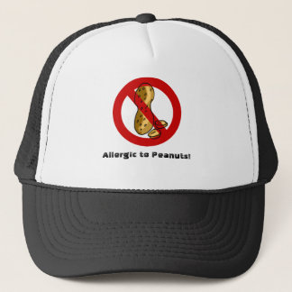 Casquette Allergie d'arachide