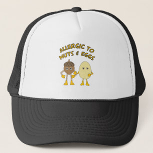 Casquette Allergique aux noix et aux oeufs