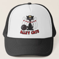 Alley Cats Bowling 🎳 Pin | Humor