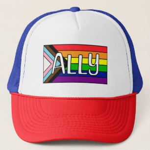 Casquette Alliance LGBTQIA+   drapeau arc-en-ciel