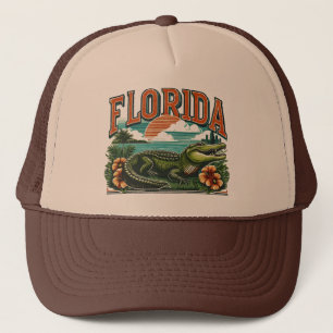 Casquette Alligator de Floride rétro