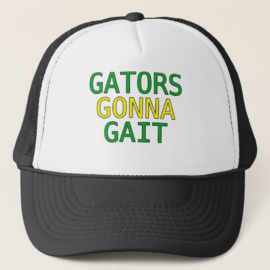 Casquette Alligators allant au T-shirt drôle de Meme (Devant)