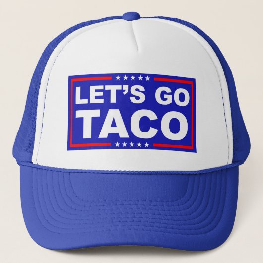 Casquette Allons à l'humour politique de Taco (Devant)
