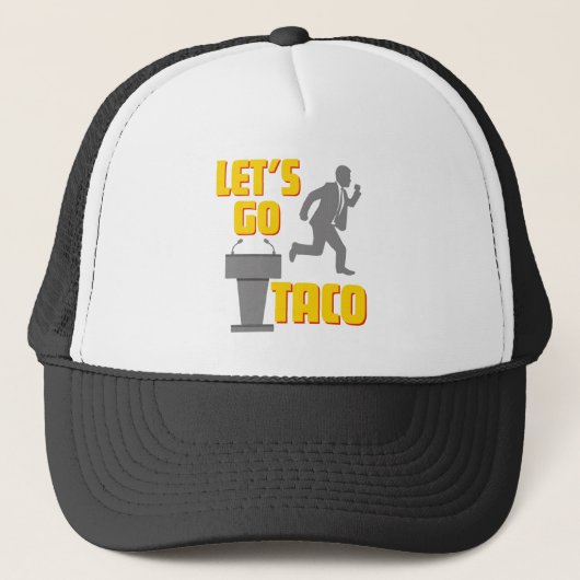 Casquette Allons à TACO Parodie politique (Devant)