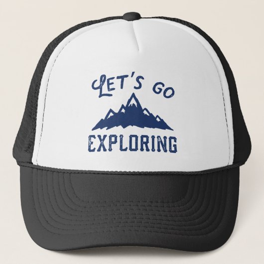 Casquette Allons explorer (Devant)