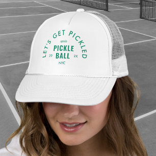 Casquette Allons Nous Faire Marinés Après Pickle Ball Blanc