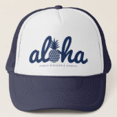 Casquette Aloha ananas LogoColor-Navy (Devant)