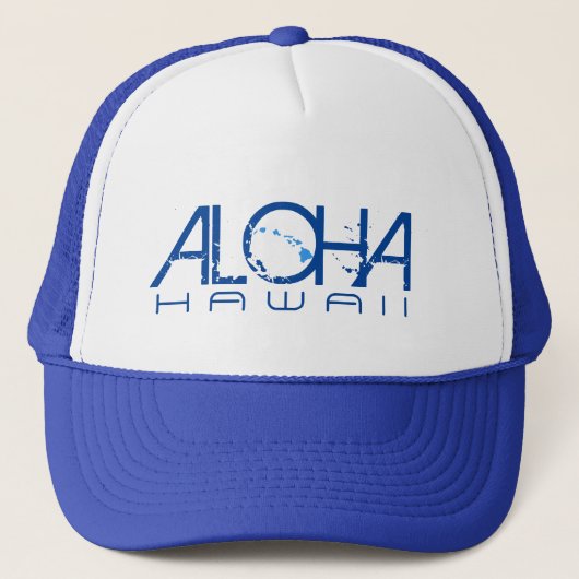 CASQUETTE ALOHA HAWAÏ (Devant)