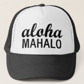 Casquette Aloha Mahalo Hawaïen classique (Devant)