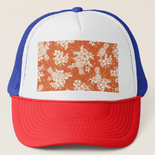 Casquette Aloha Spirit : Hibiscus-Ananas Harmonie.