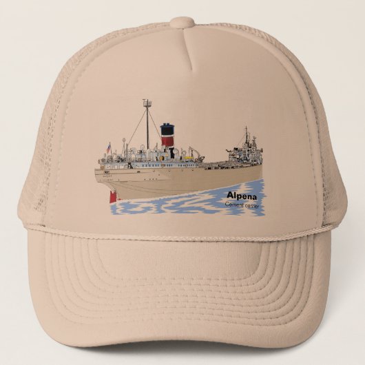 Casquette Alpena, cargo des Grands Lacs (Devant)