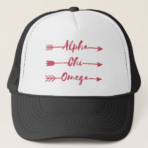 Casquette Alpha flèches d'Omega   de Chi