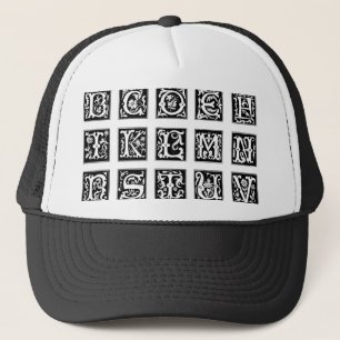 Casquette alphabet
