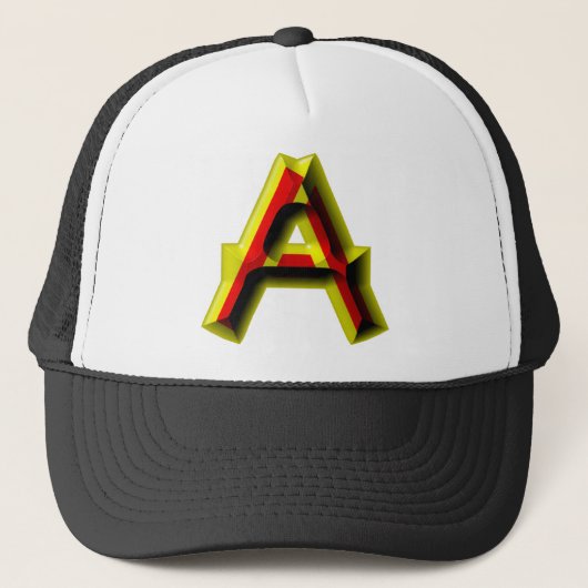 Casquette Alphabet A de Bujeto (Devant)
