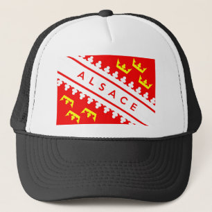 Casquette alsace province france pays drapeau nom