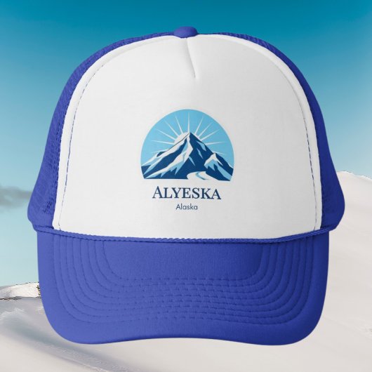 Casquette Alyeska Alaska ski resort vacation Hat