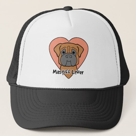 Casquette Amant de mastiff (Devant)