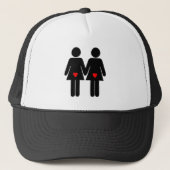 Casquette Amants lesbiens (Devant)