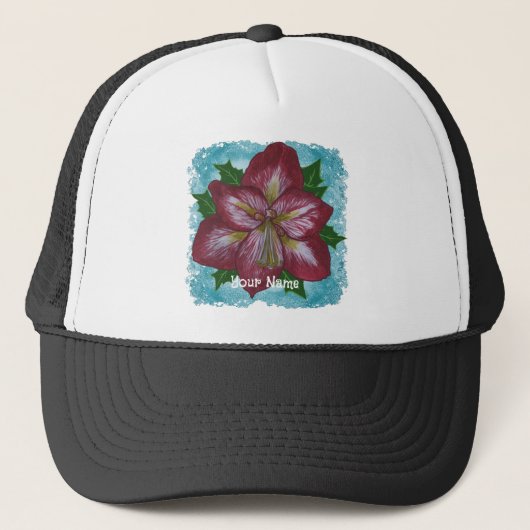 Casquette Amaryllis simple (Devant)
