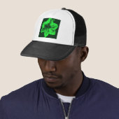 Casquette Amaryllis vert (En situation)