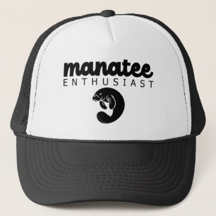 Casquette Amateur de lamantin, Cadeau de vie marine pour amo